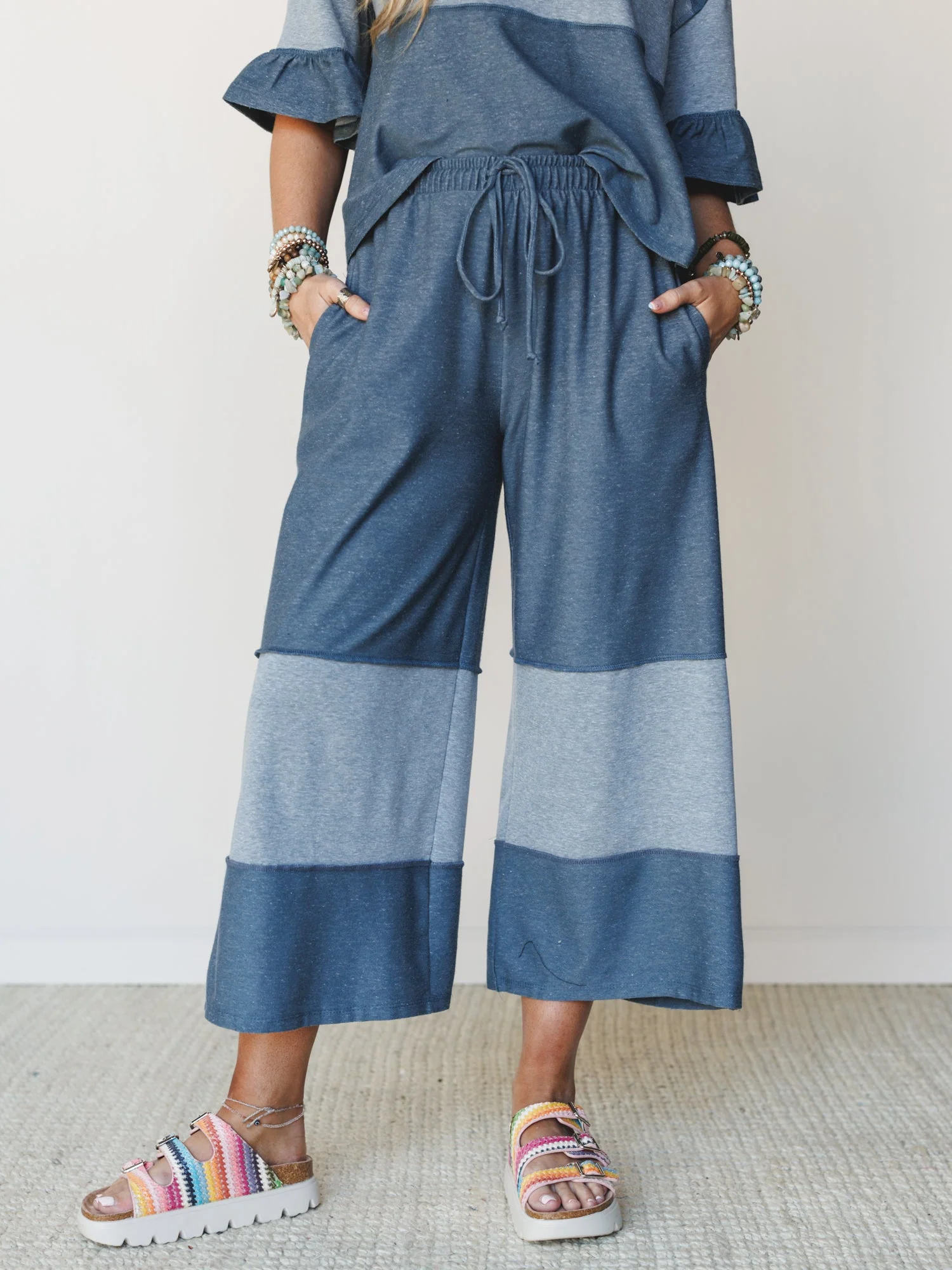 The Nest Soft Horizon Pant - Teal