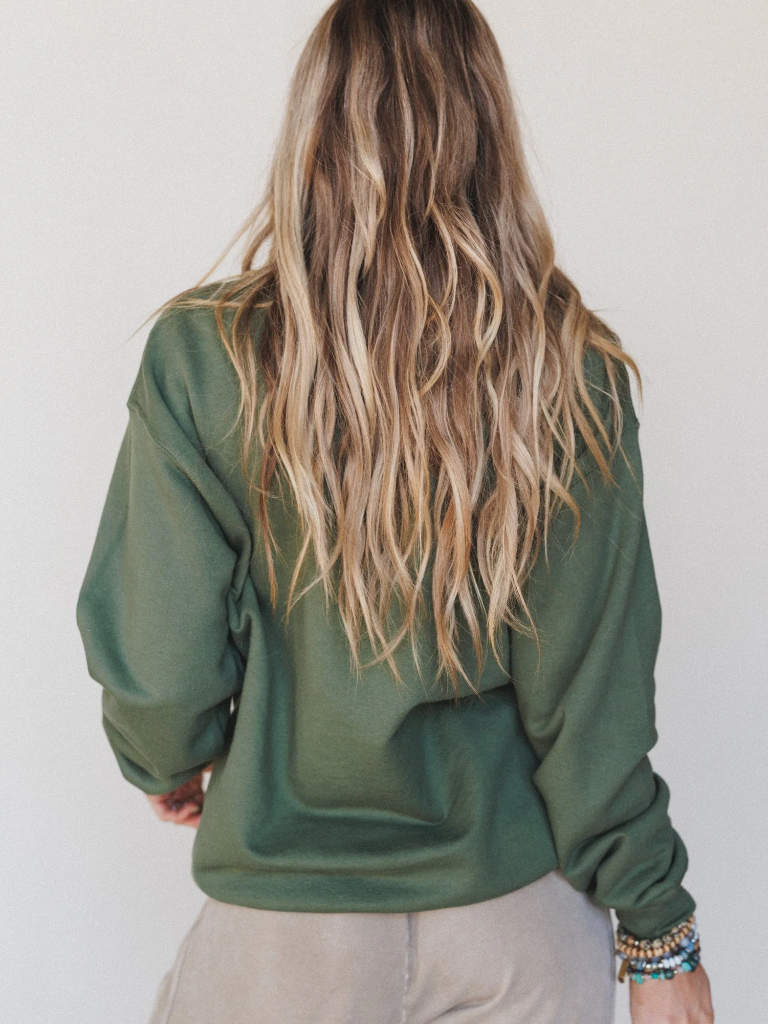The Nest Spirit Of The Wild Sweatshirt - Military Green - Image 5
