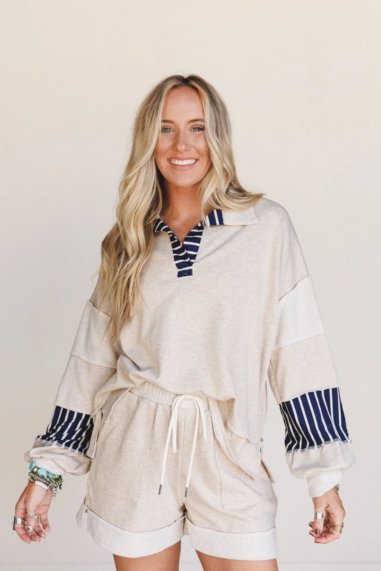 The Nest Story Line Set - Navy Oatmeal - Pre Order