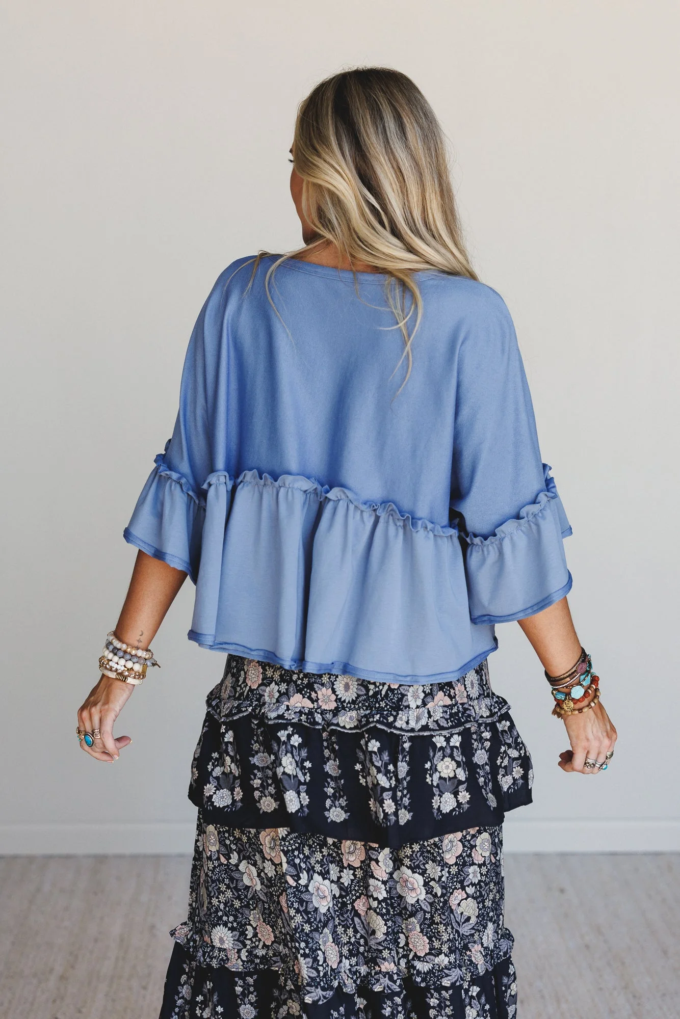 The Nest Timeless Way Top - Denim - Image 4