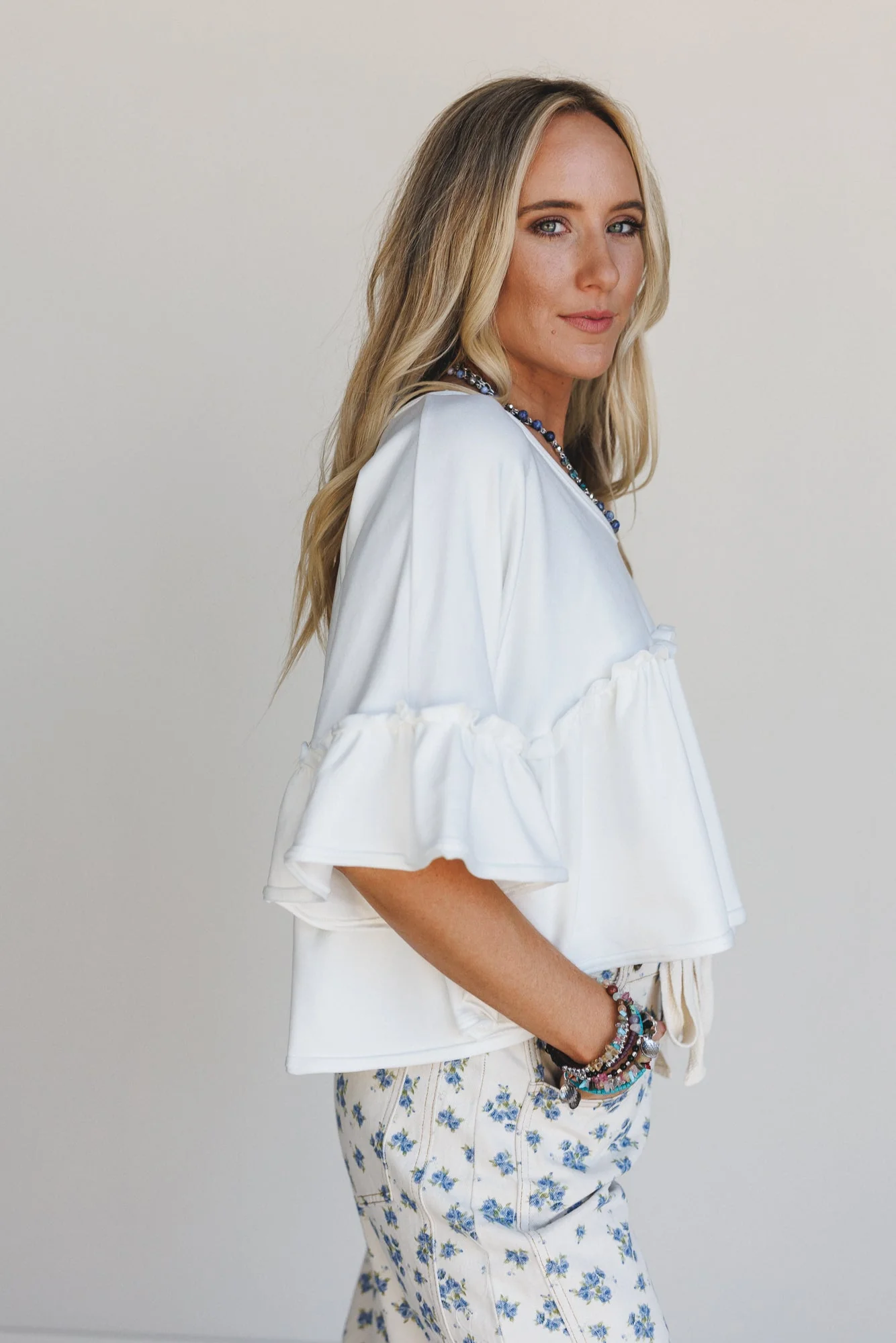 The Nest Timeless Way Top - Off White - Image 4