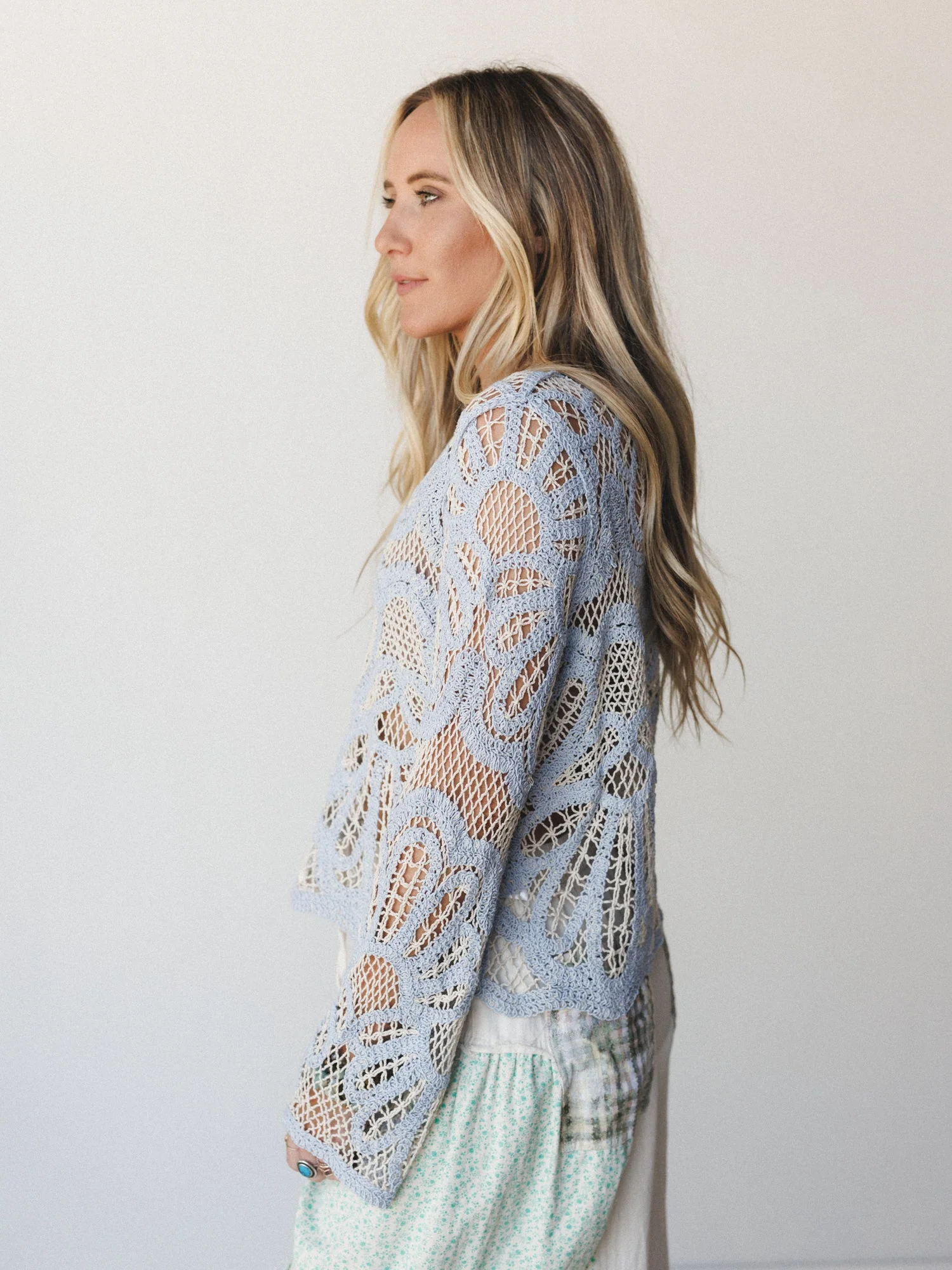 Thing of Dreams Top - Powder Blue - Image 3