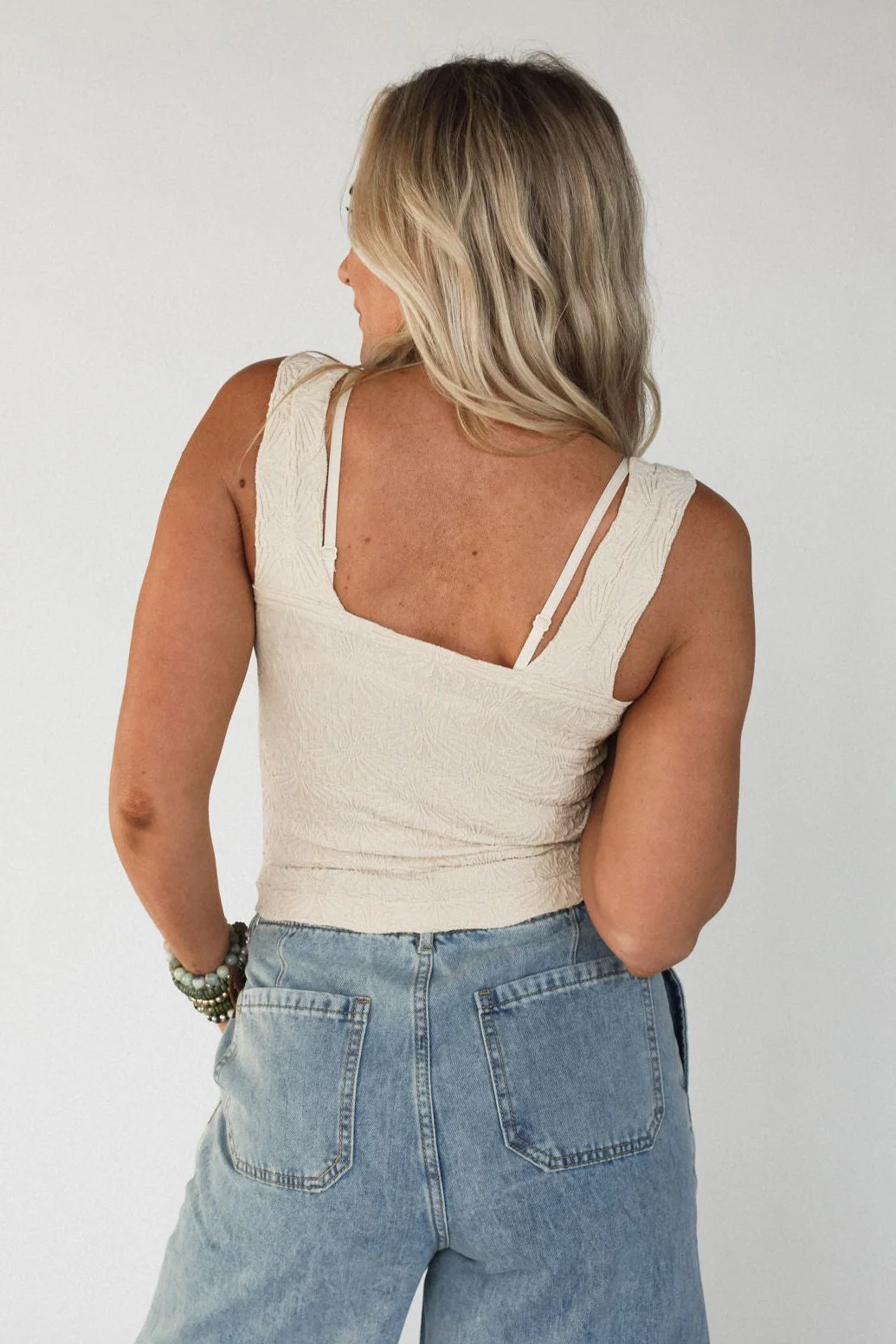 Tidepool Treasures Tank Top - Ivory - Image 3
