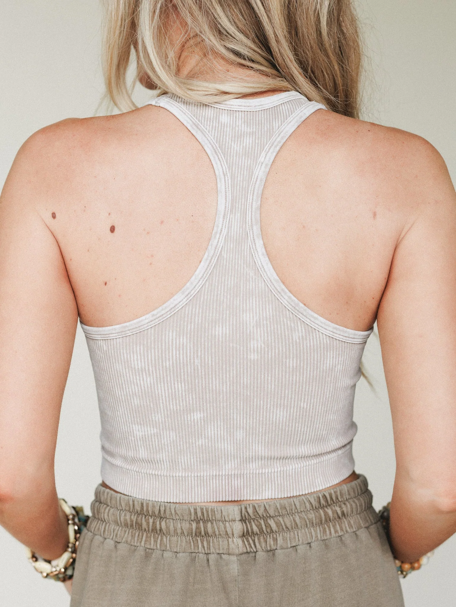 To The Stars High Neck Bralette - Ash Mocha - Image 3