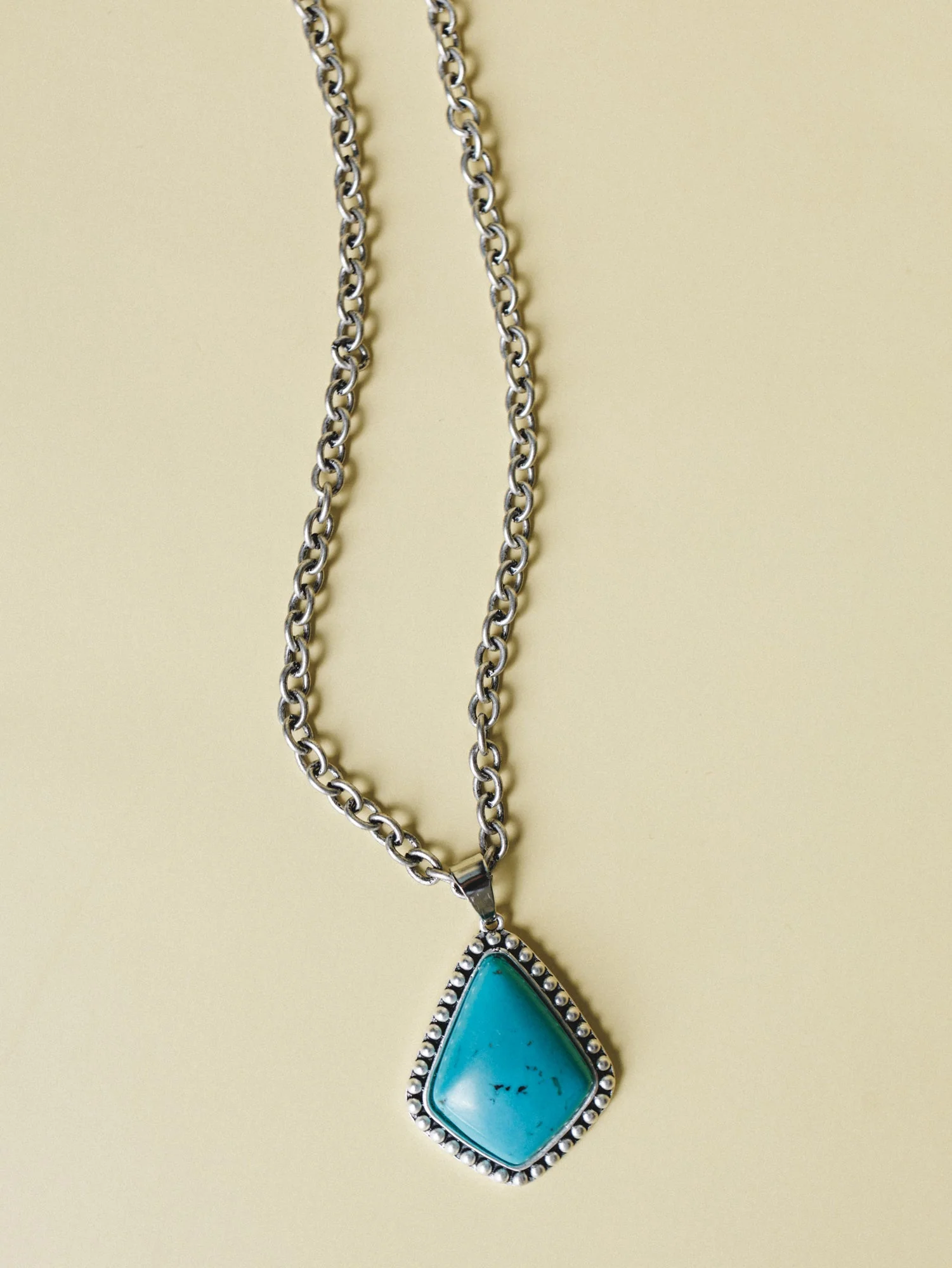 Touch of Wonder Necklace - Turquoise - Image 3