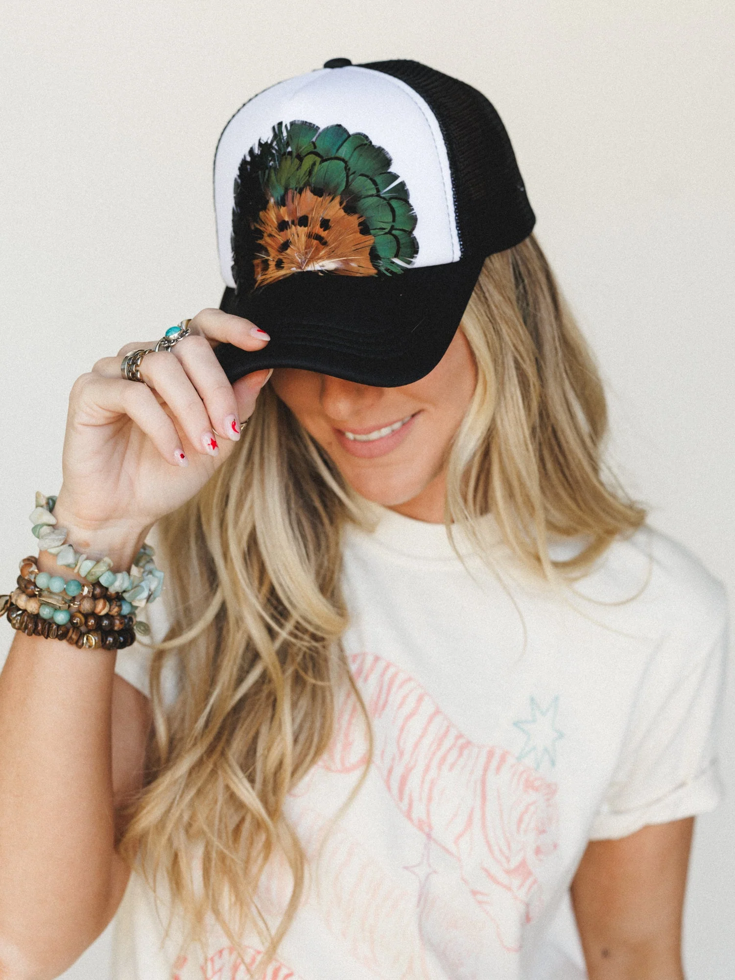 Trixie Trucker Hat - Olive - Image 2
