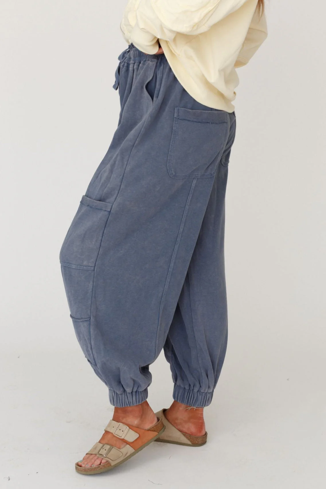 True To You Jogger Pant - Blue - Image 4