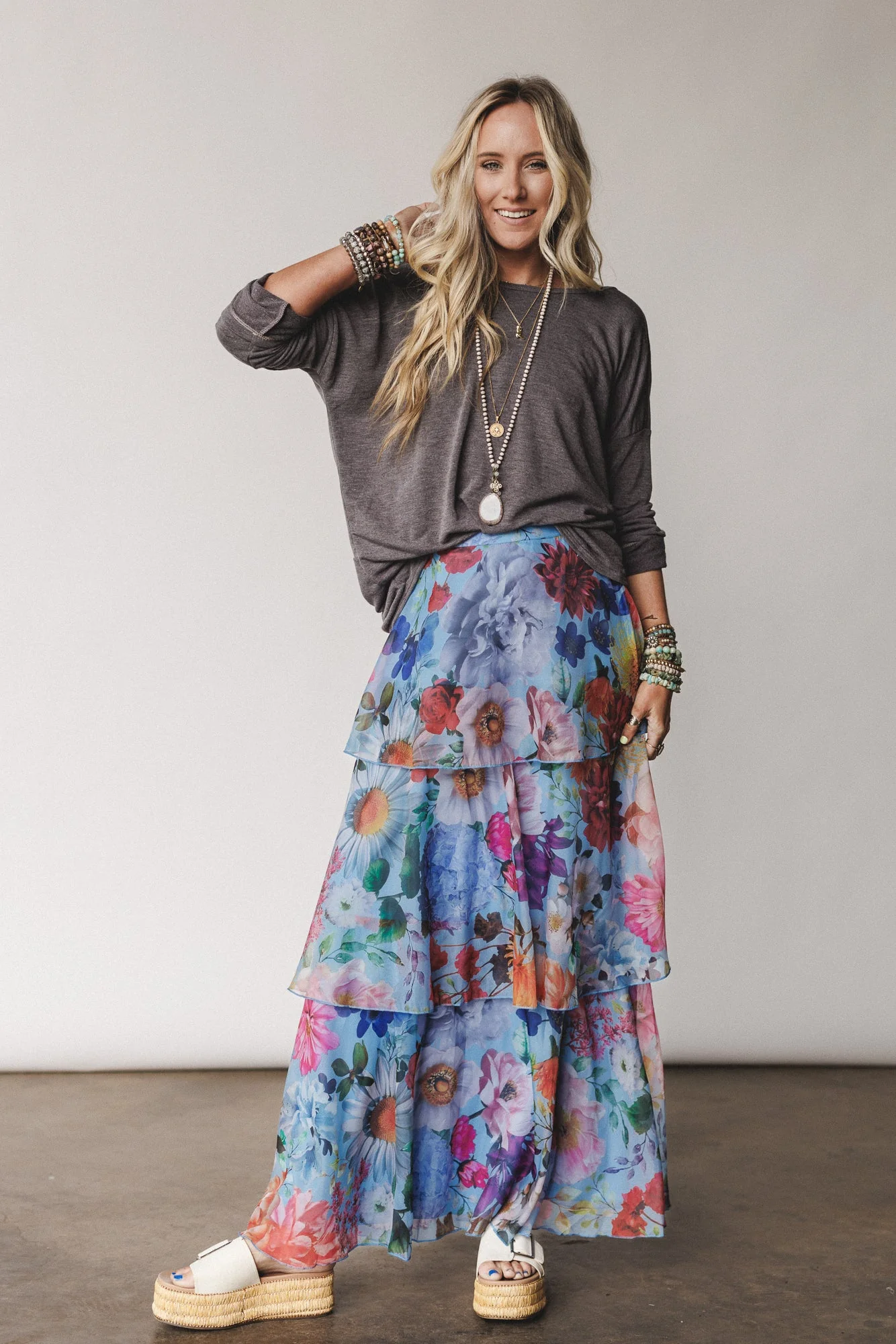 The Nest Twisted Harmony Top - Charcoal Brown - Image 5