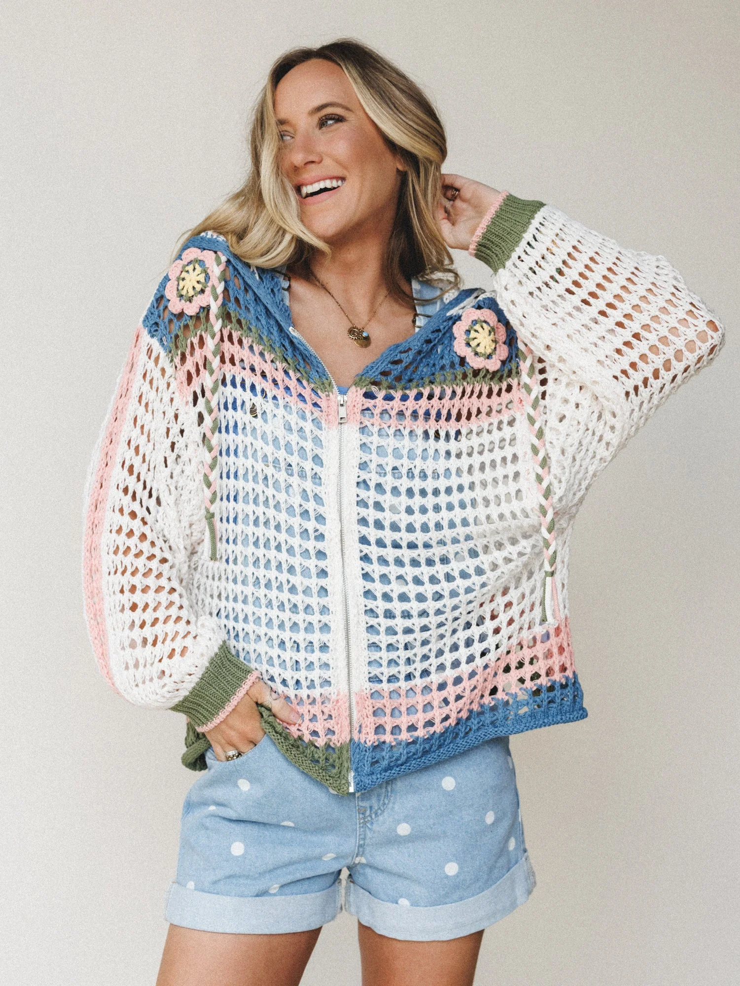Walking On Sunshine Jacket - Ivory