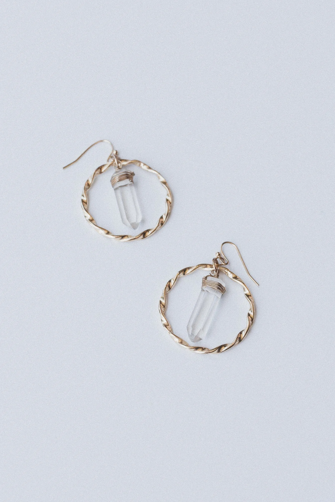 Wander On Earrings - Gold - Image 2