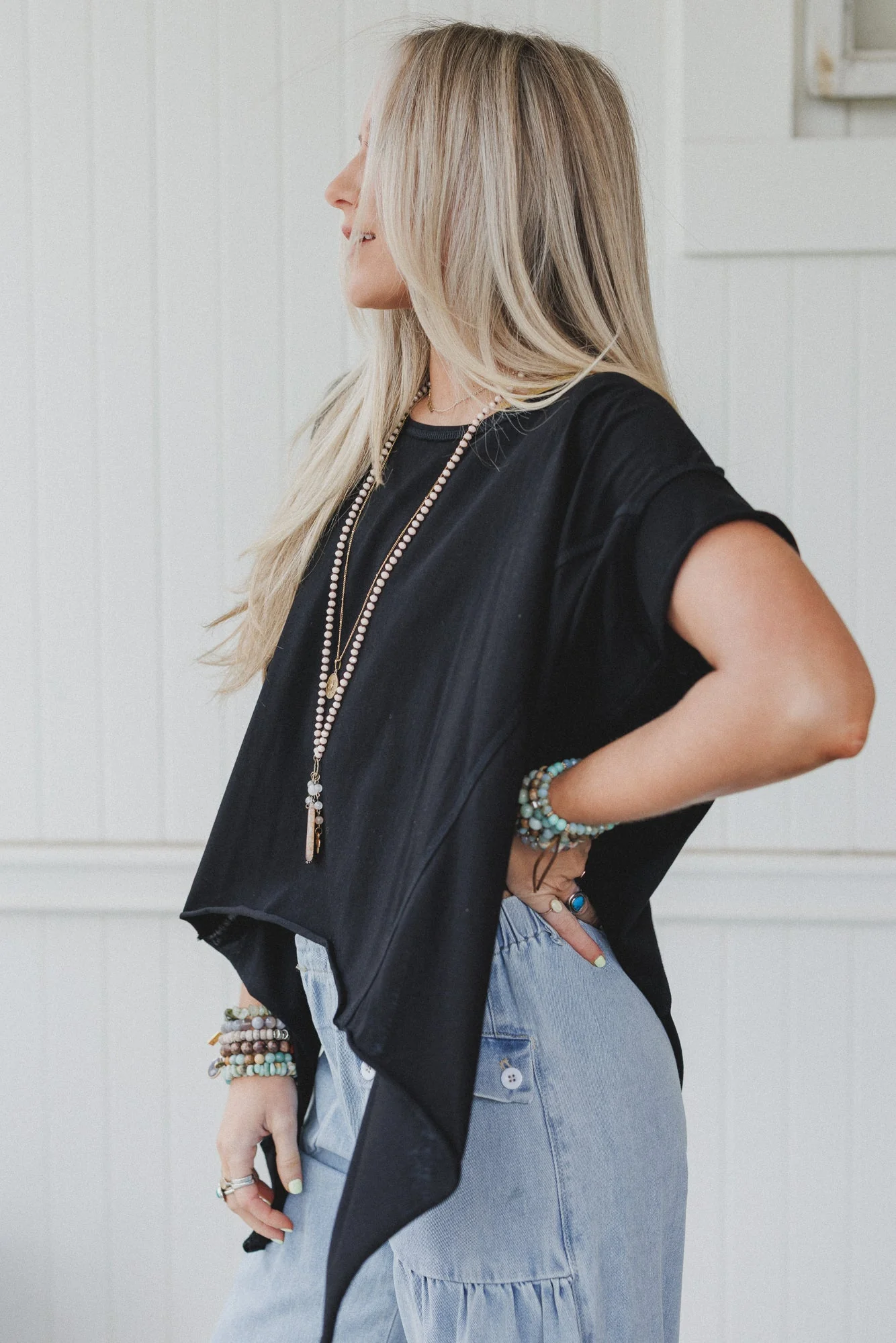 Wanderlight Top - Black - Image 4