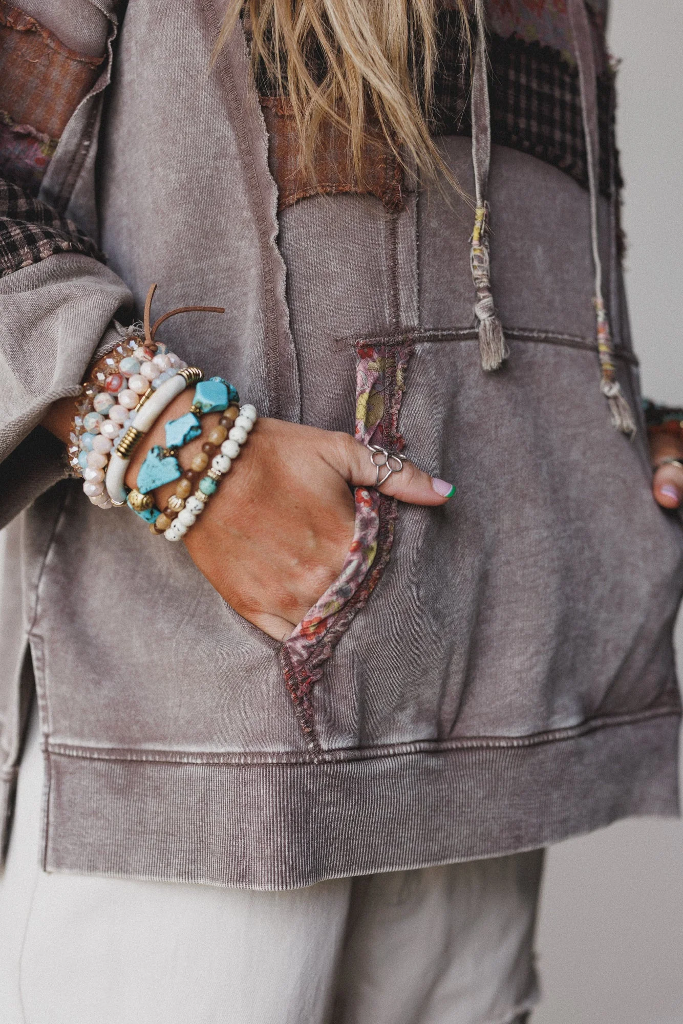 Wanderwest Hoodie Pullover - Mocha - Image 3