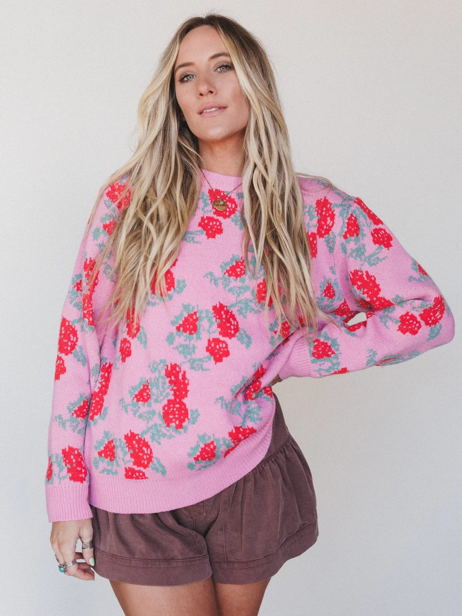 Warm Palette Sweater - Pink - Image 6