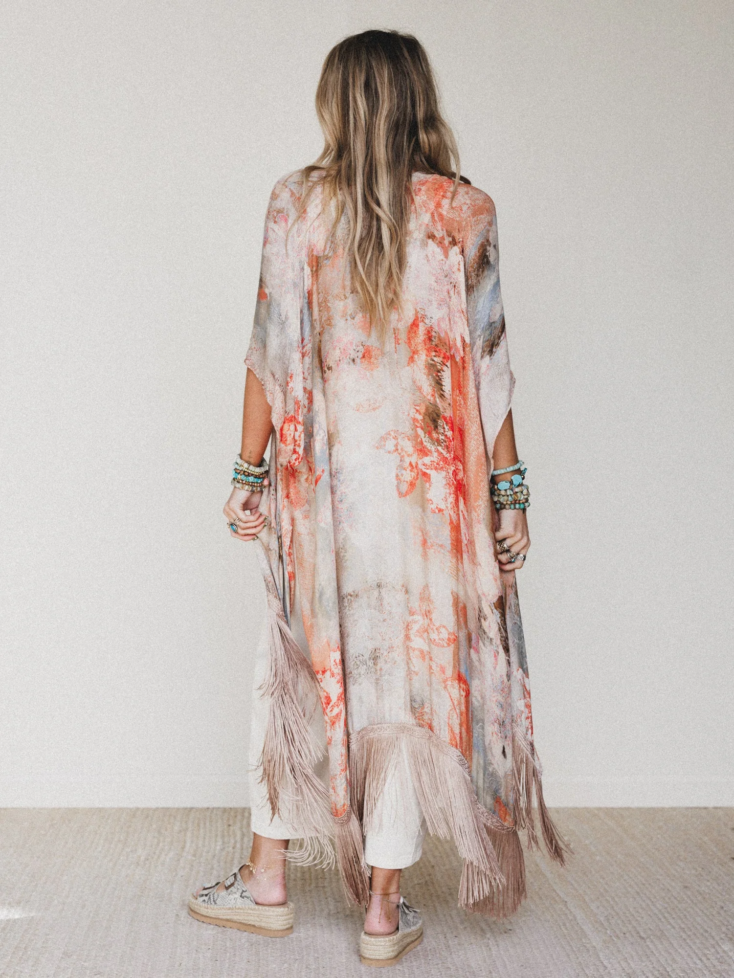Watercolor Kimono - Nottingham - Image 2