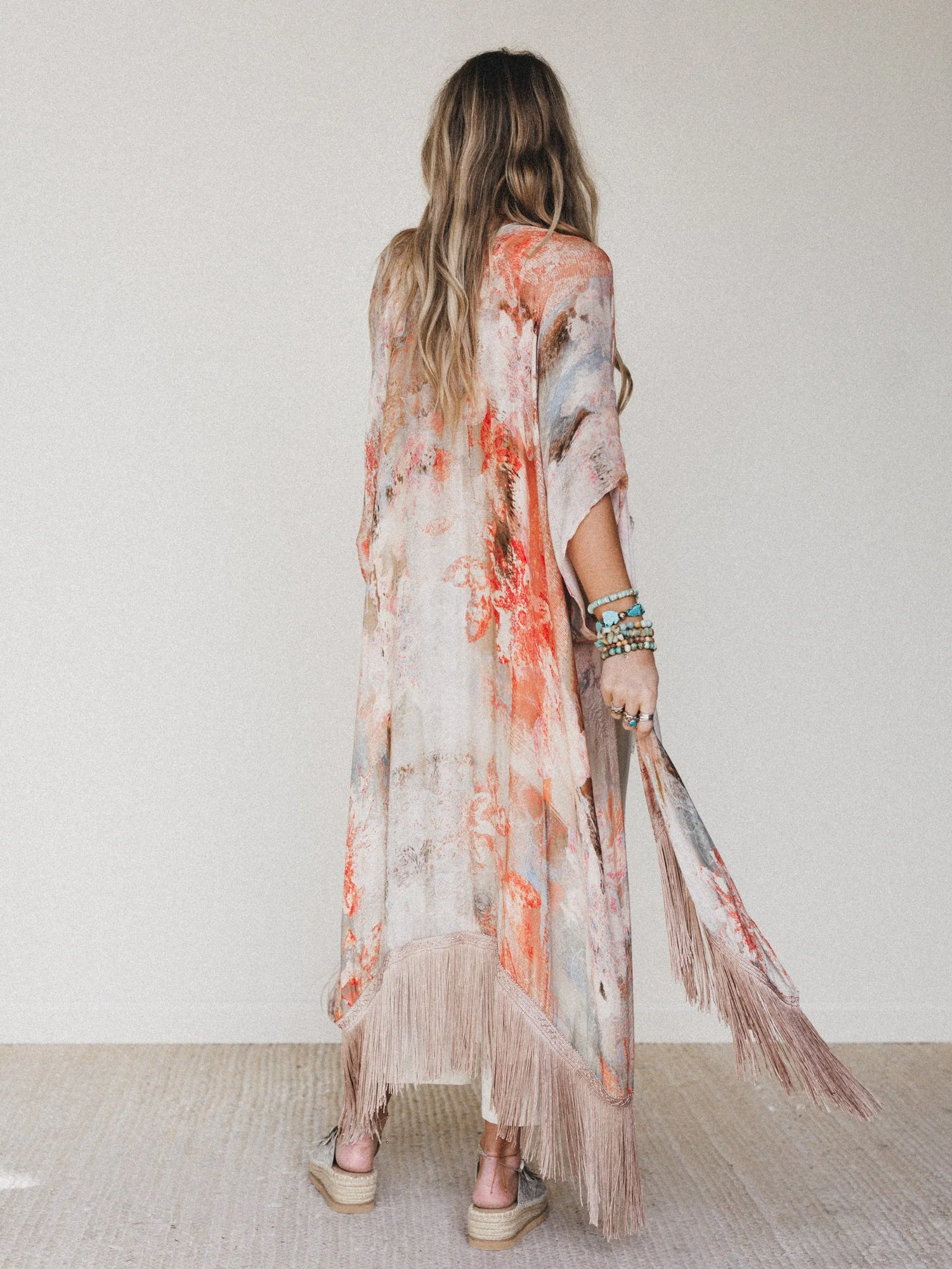Watercolor Kimono - Nottingham - Image 8
