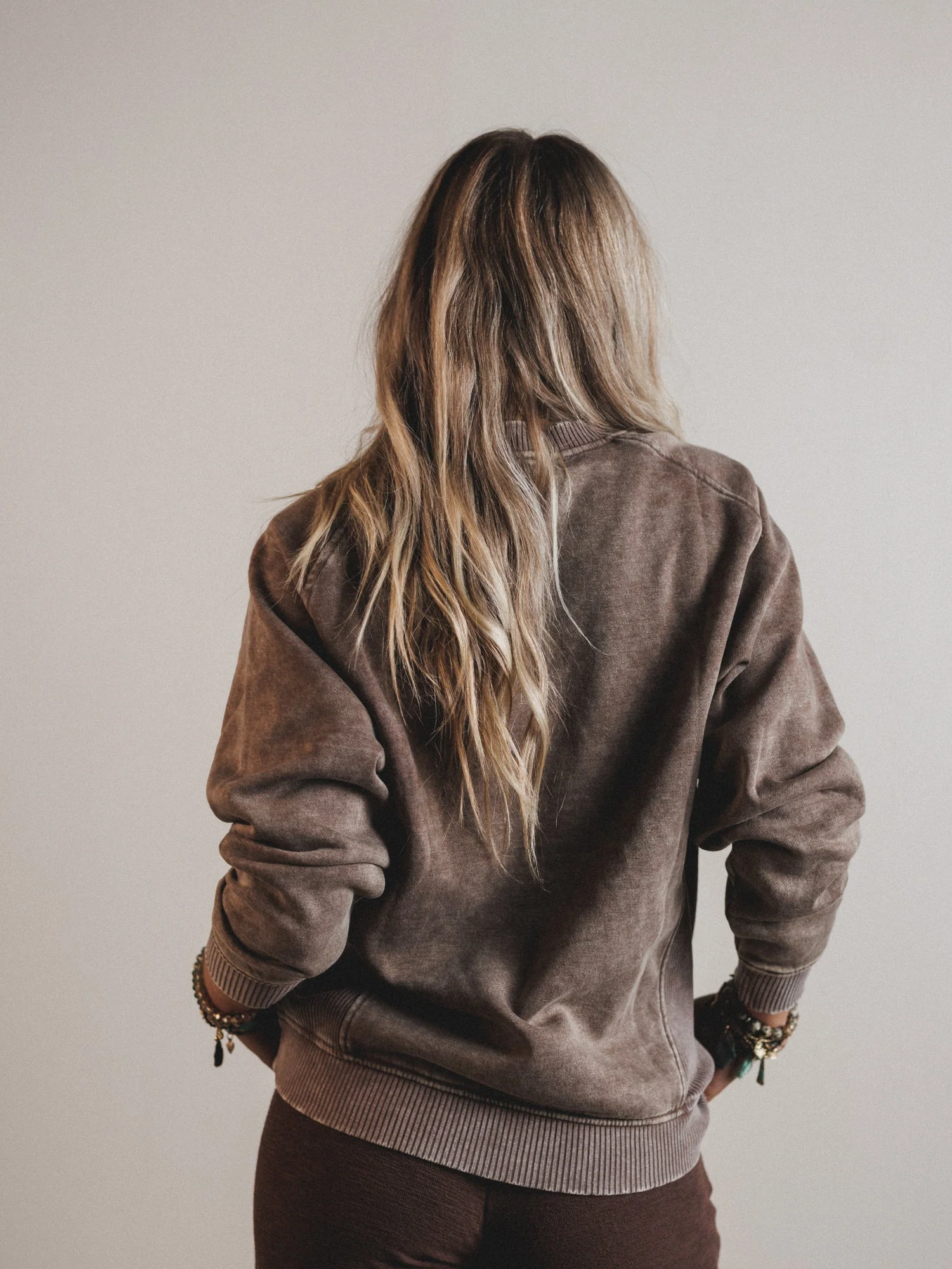 Whispering Pines Sweatshirt - Mocha - Image 5