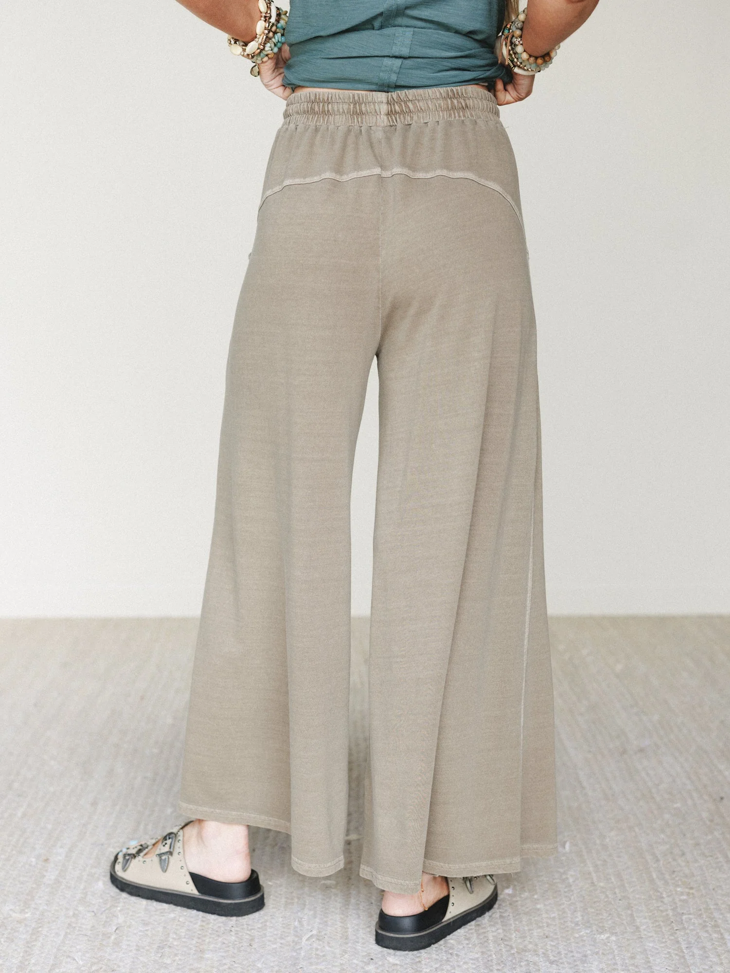 Wild Solistice Drawstring Pants - Mocha - Image 4