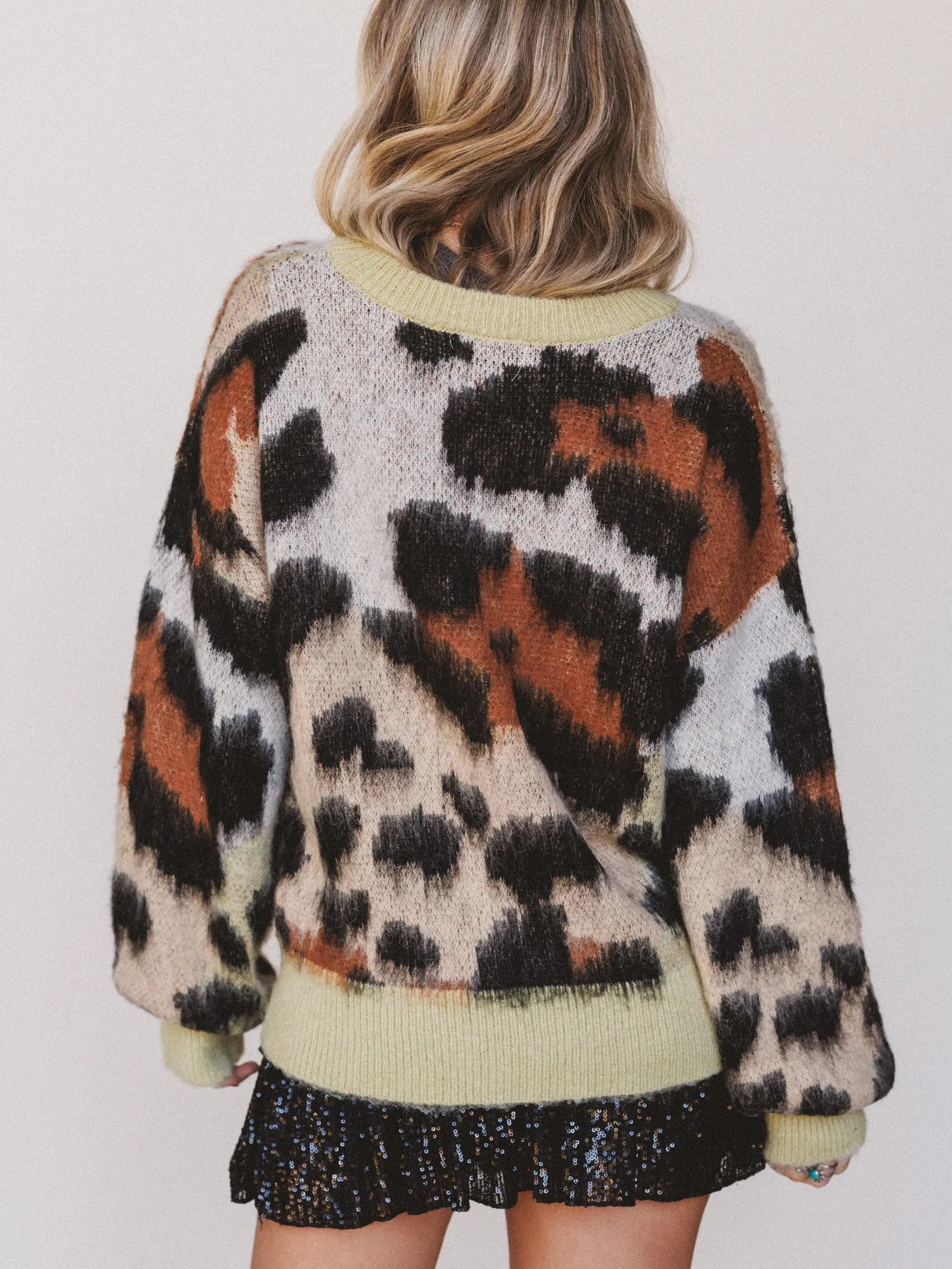 Wildflower Cat Sweater - Cream - Image 5