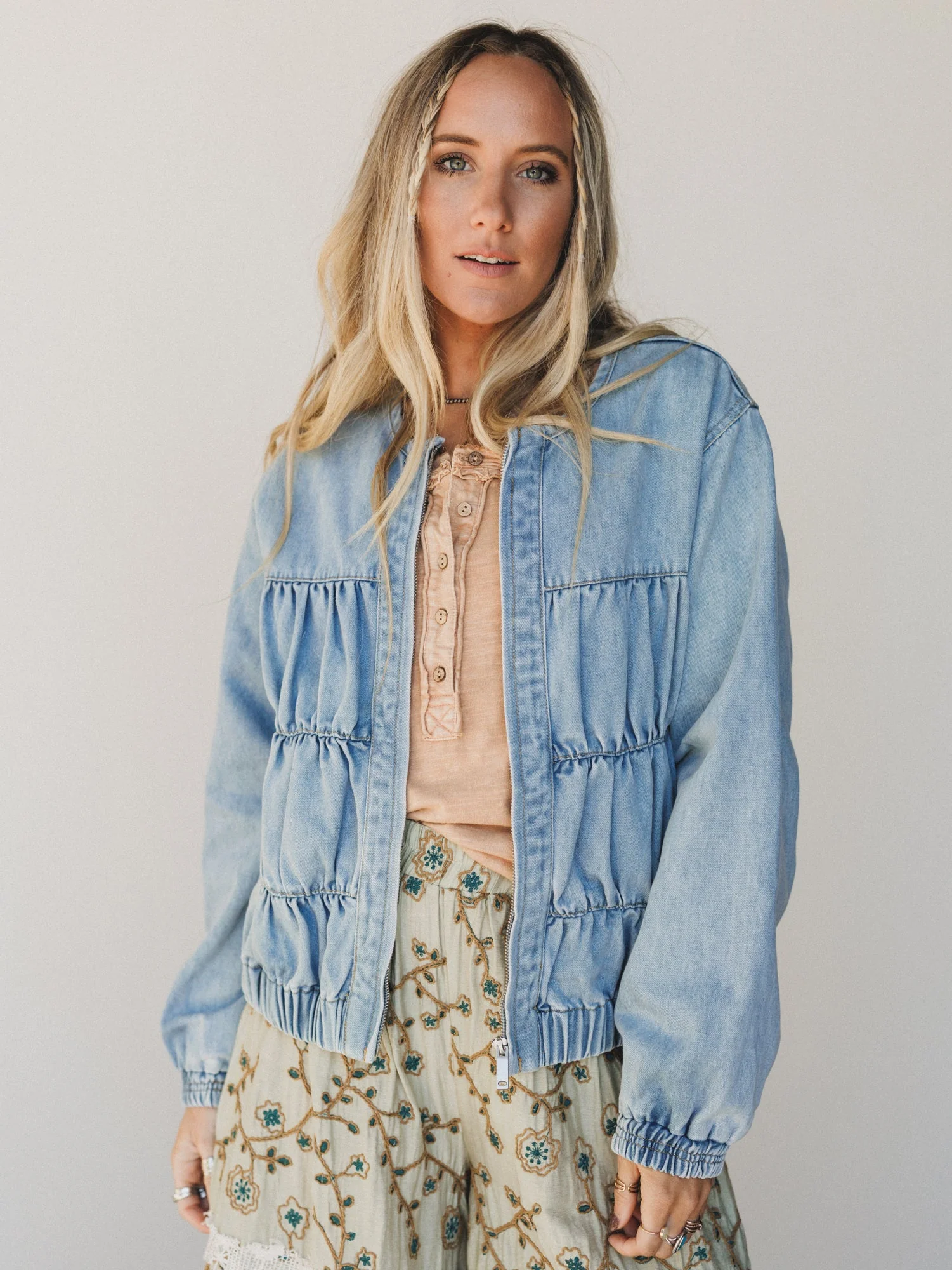 Willow Court Jacket - Denim