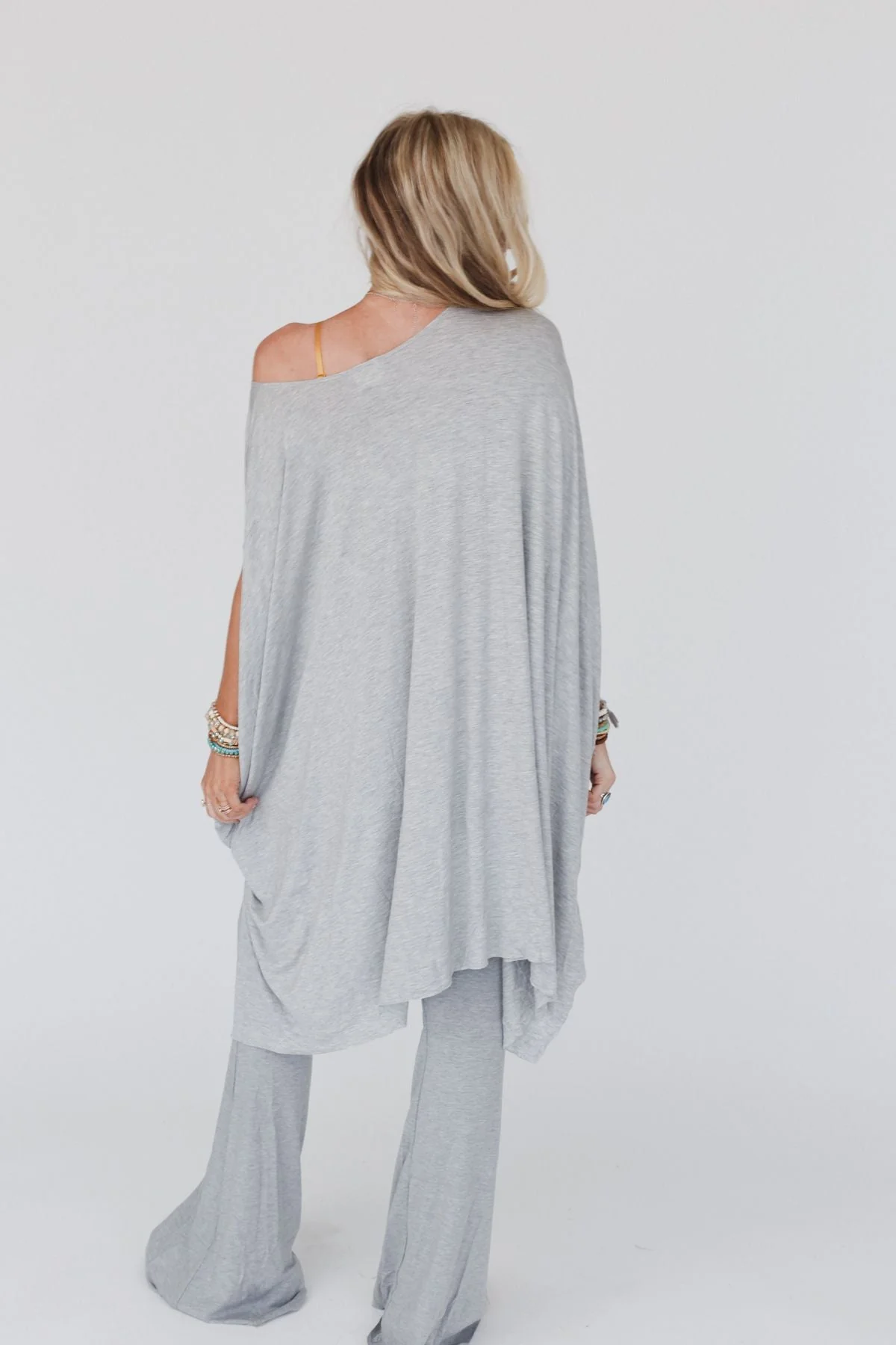 Wren Tunic and Cher Flare Set - Heather Gray - Image 7