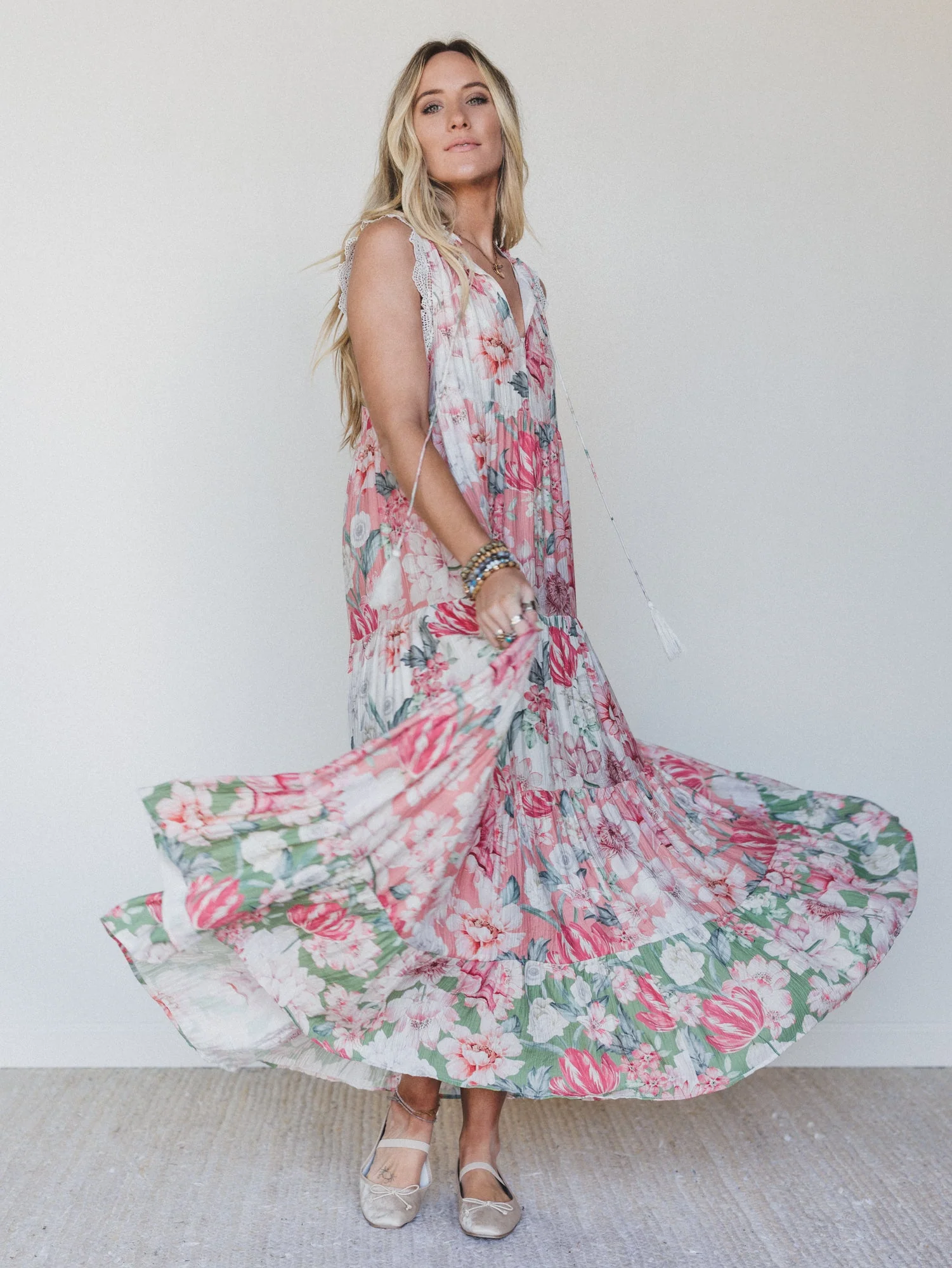 Zeya Floral Maxi Dress - Floral Multi